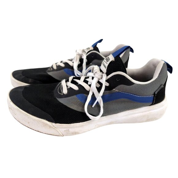 Vans Ultrarange Rapidweld Sneaker Mens 11 Tri Tone‎ Black Gray Blue Skater - Picture 1 of 10